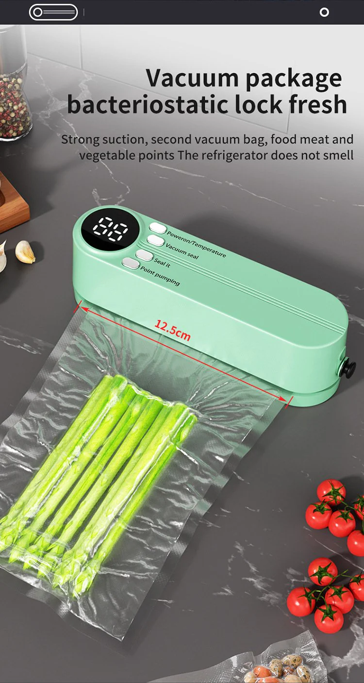 🥗 Keep Your Food Fresh ✨Mini Wireless Vacuum Sealer - Image 23