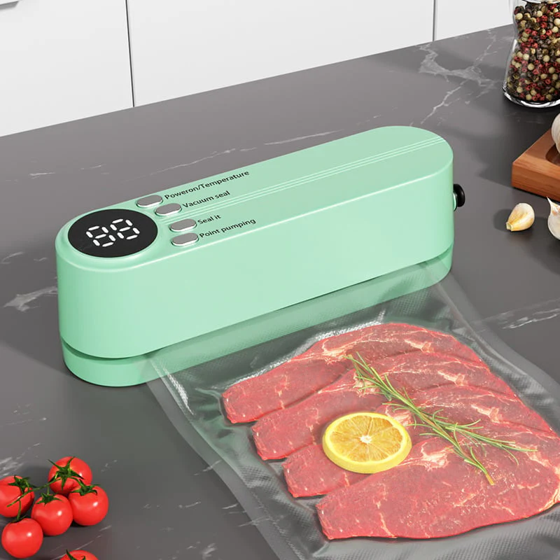 🥗 Keep Your Food Fresh ✨Mini Wireless Vacuum Sealer - Image 25