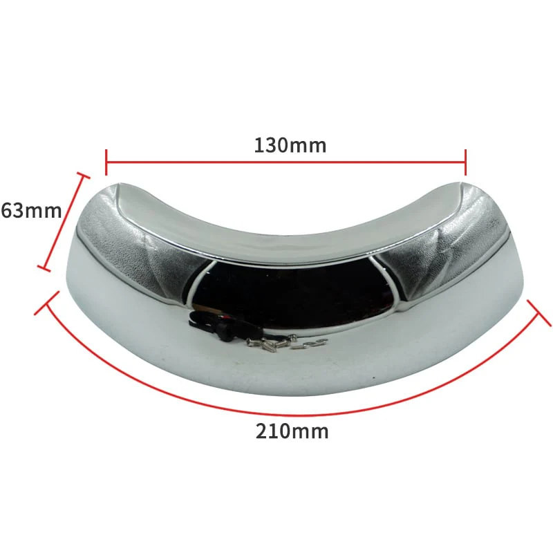 Wide angle parabolic mirror Be aware of the road - Image 7