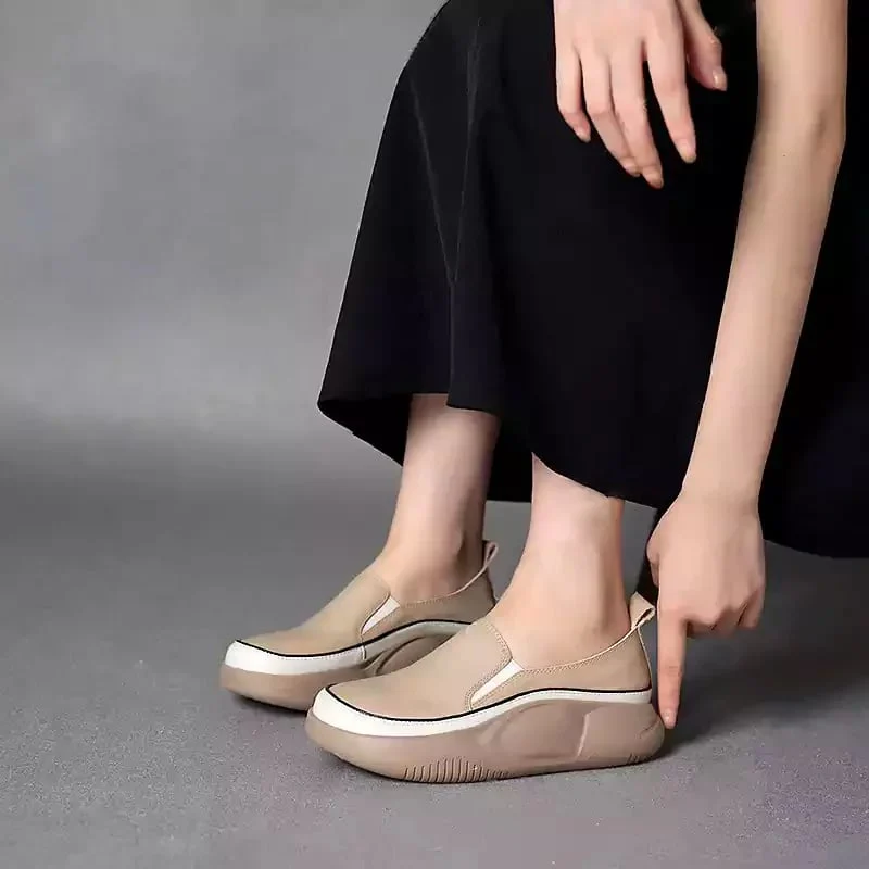 Women Fashion Platform Loafers - Image 3
