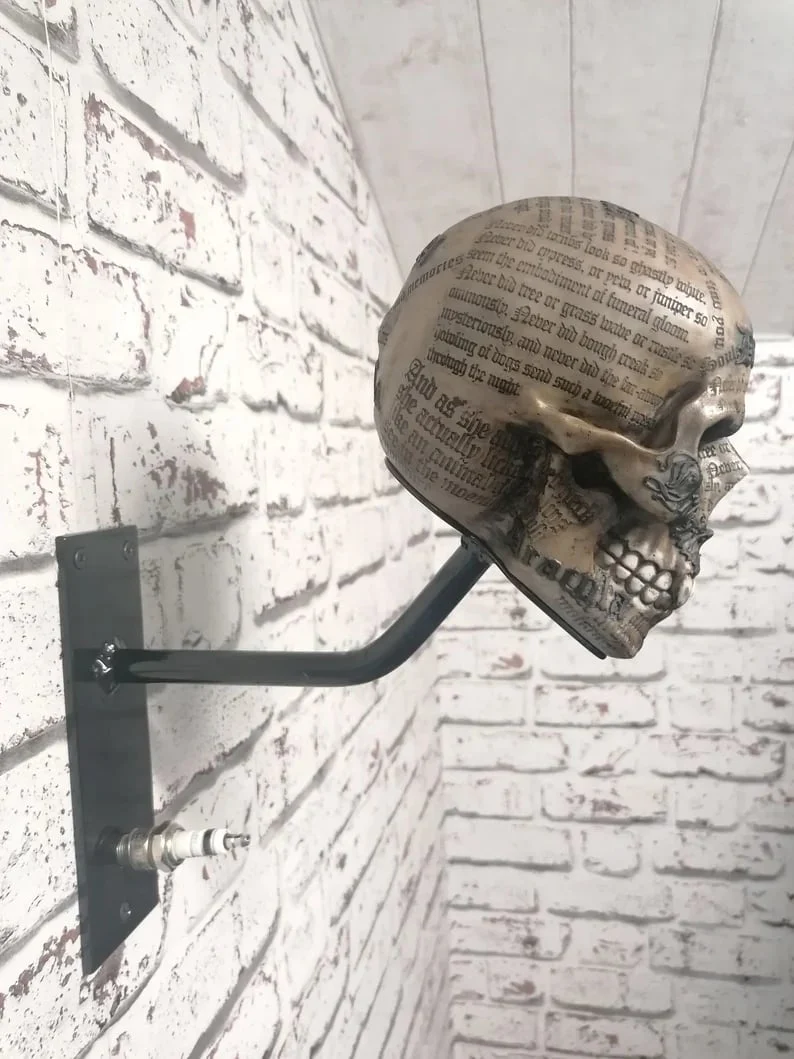 🏴‍☠️Skull holder for motorcycle helmet and jacket🎁 2025 New Models！ - Image 11