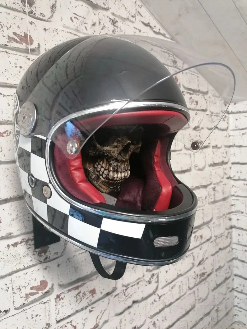 🏴‍☠️Skull holder for motorcycle helmet and jacket🎁 2025 New Models！ - Image 12