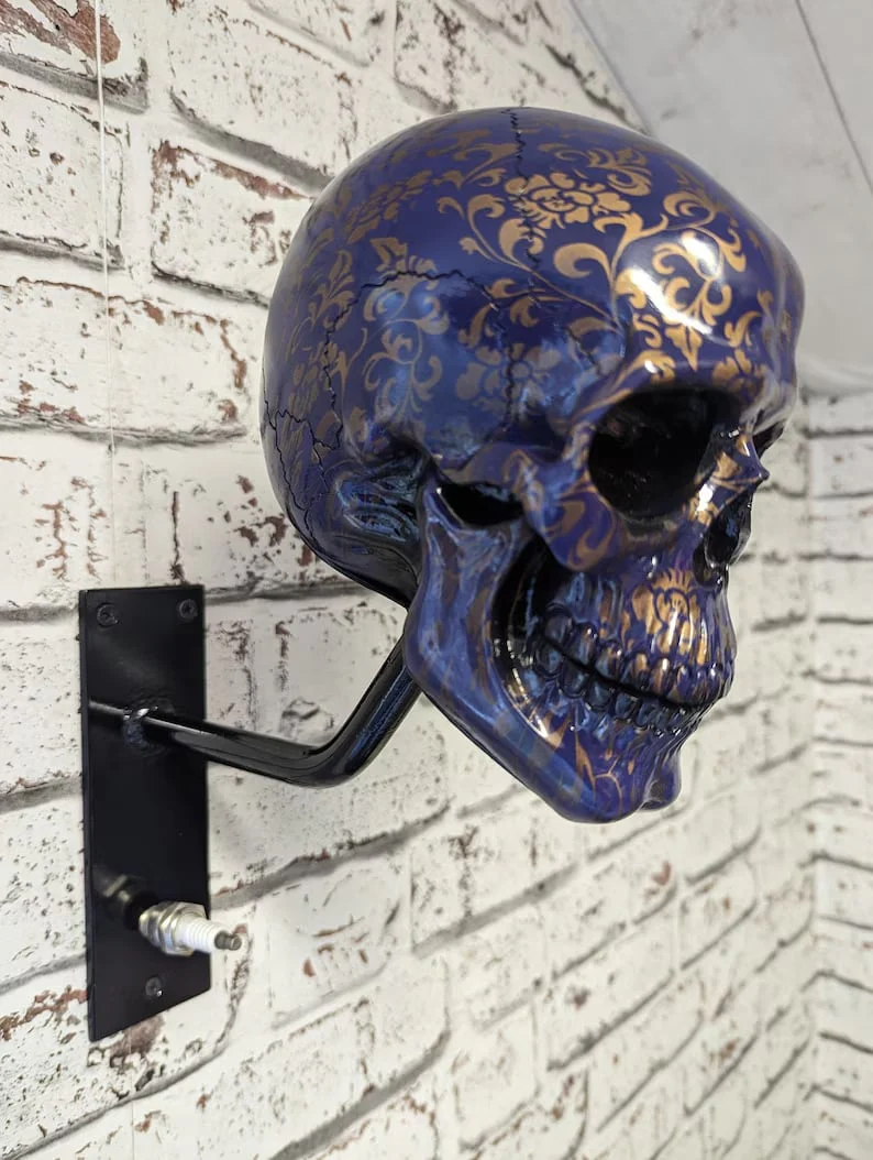 🏴‍☠️Skull holder for motorcycle helmet and jacket🎁 2025 New Models！ - Image 14