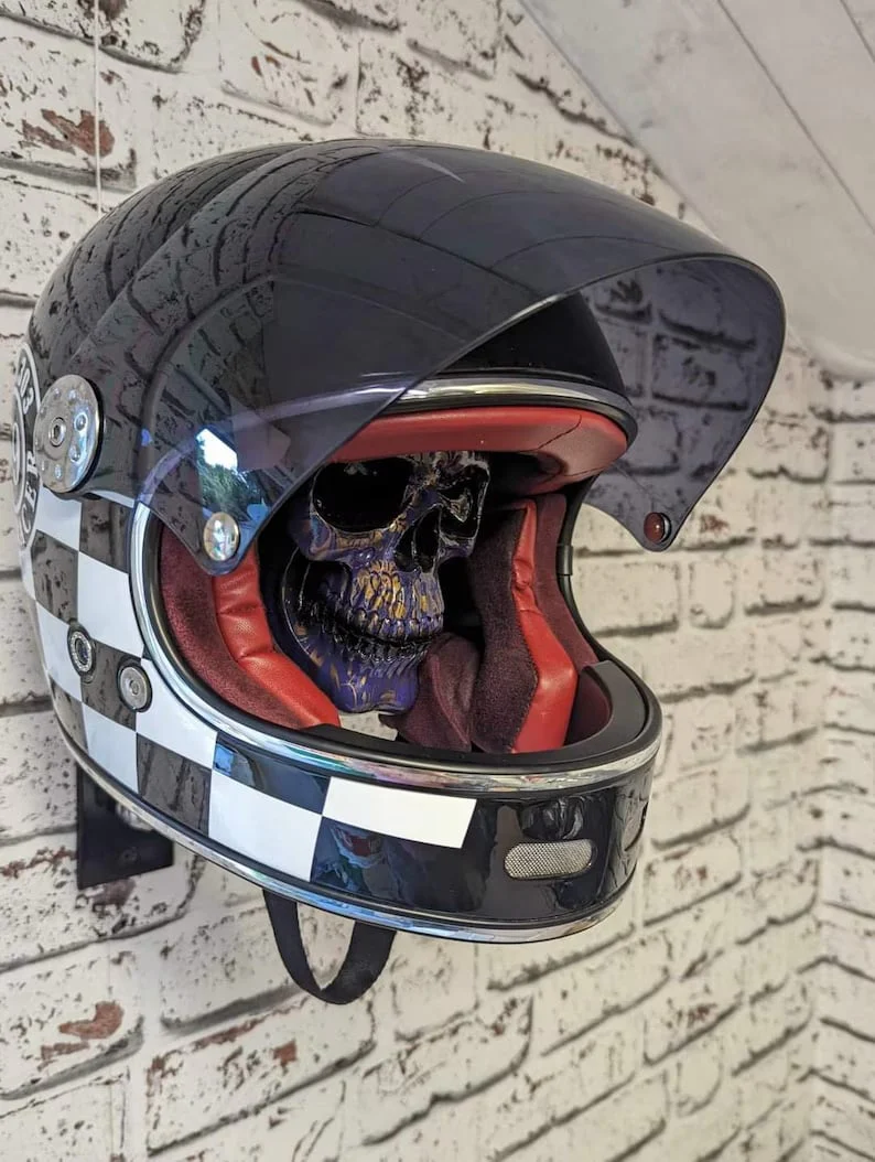 🏴‍☠️Skull holder for motorcycle helmet and jacket🎁 2025 New Models！ - Image 18