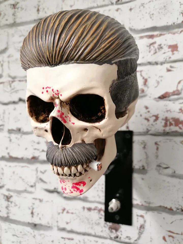 🏴‍☠️Skull holder for motorcycle helmet and jacket🎁 2025 New Models！ - Image 28
