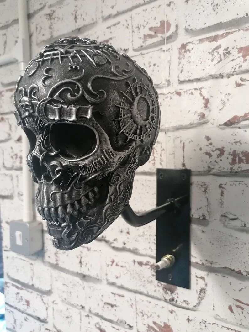 🏴‍☠️Skull holder for motorcycle helmet and jacket🎁 2025 New Models！ - Image 3