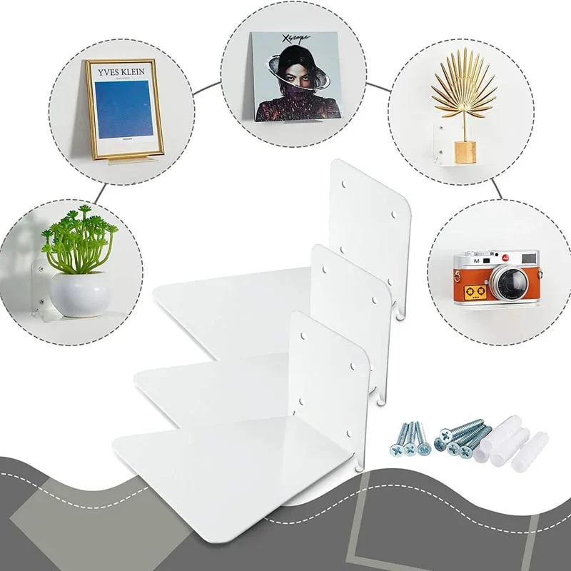 Mounted Floating Bookshelf for Home Decoration - Image 6