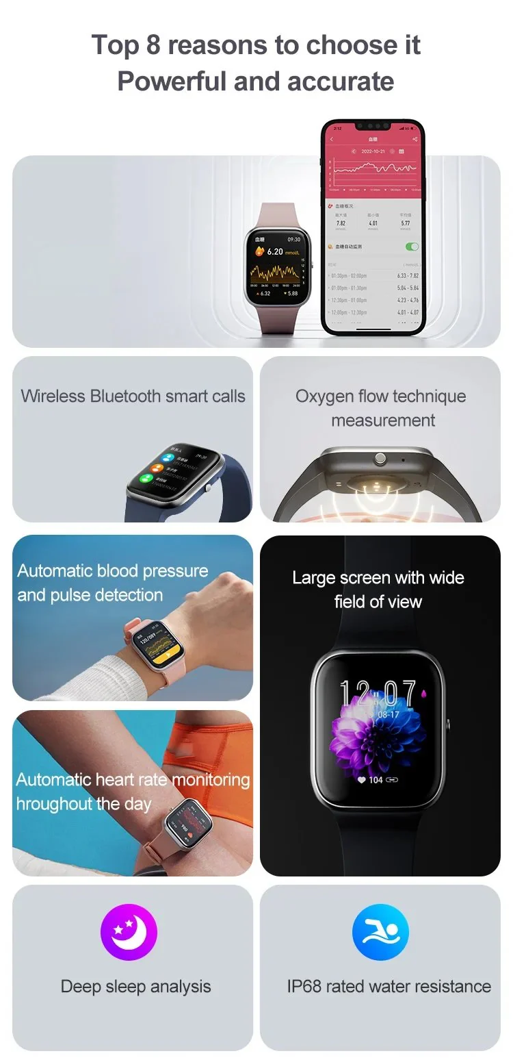 Bluetooth Fashion Smartwatch - Image 9