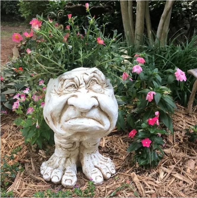 Mugglys Face Statue Planter - Happy New Year 49% OFF🎊 - Image 2