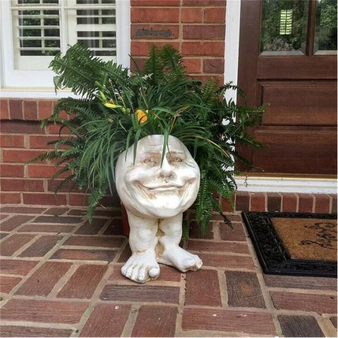 Mugglys Face Statue Planter - Happy New Year 49% OFF🎊 - Image 9