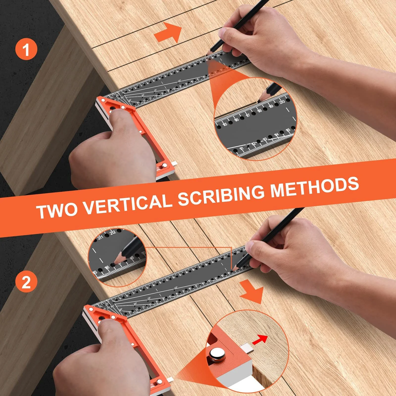 Multi-angle measuring ruler-high quality professional measuring tool - Image 6