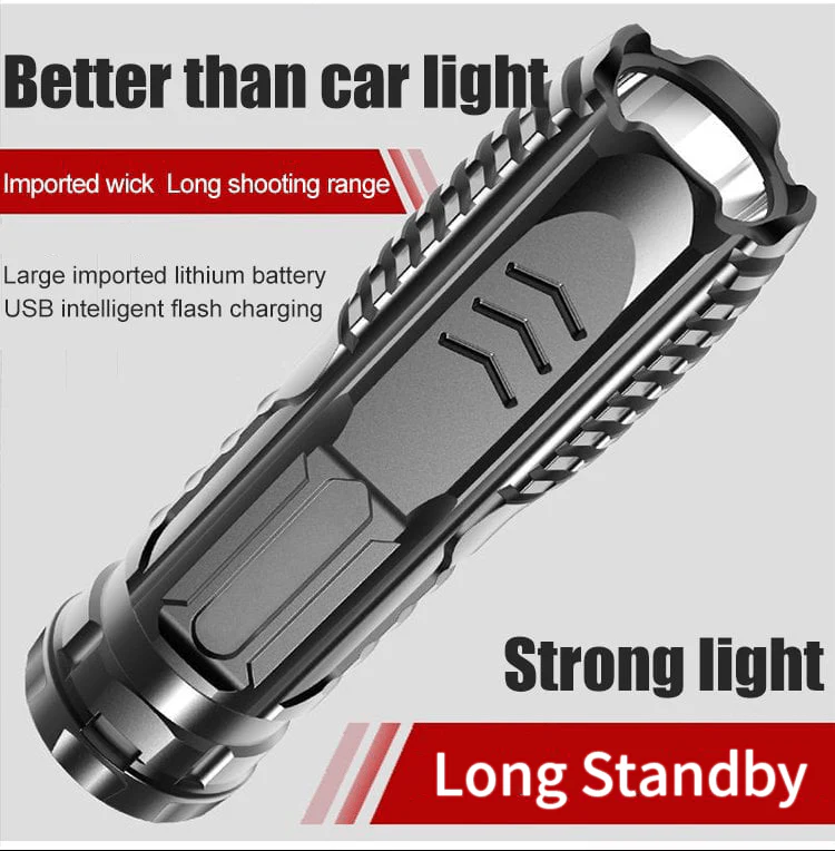 š„Multifunctional Rechargeable Flashlightš„