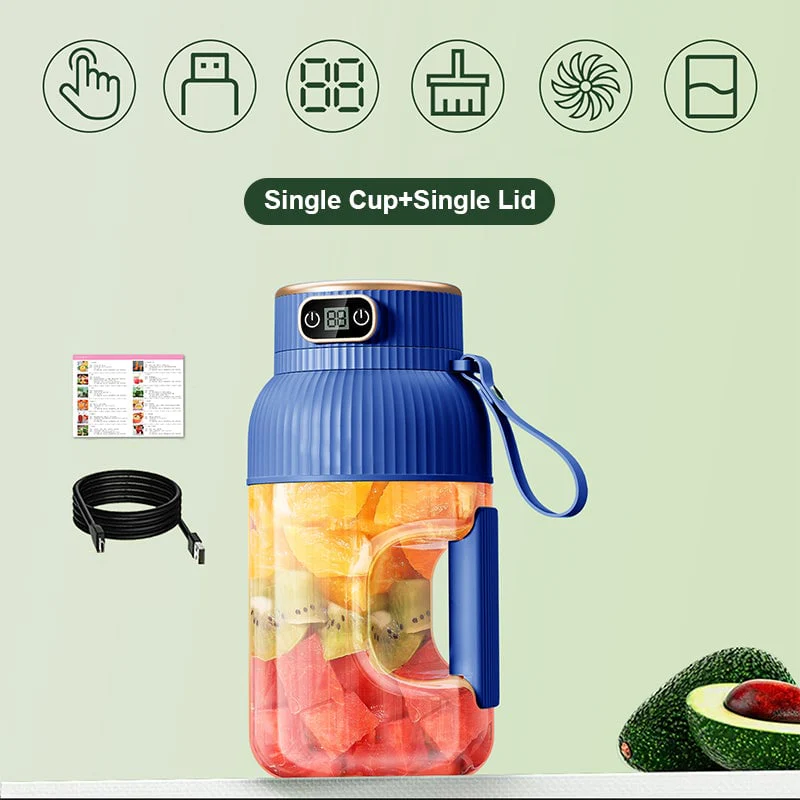 Multifunctional Portable Juicer Cup With Digital Display - Image 10