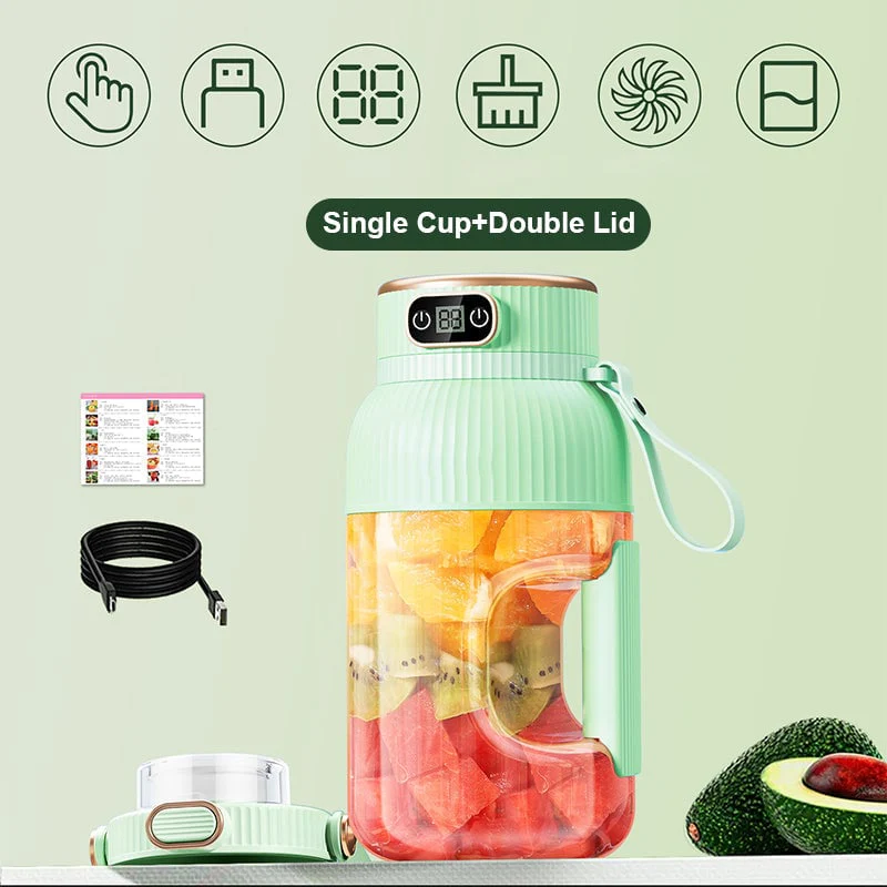 Multifunctional Portable Juicer Cup With Digital Display - Image 14