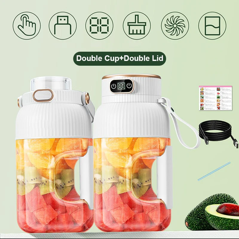 Multifunctional Portable Juicer Cup With Digital Display - Image 15