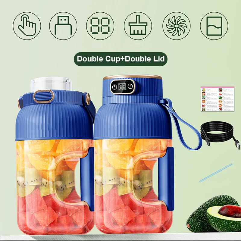 Multifunctional Portable Juicer Cup With Digital Display - Image 16