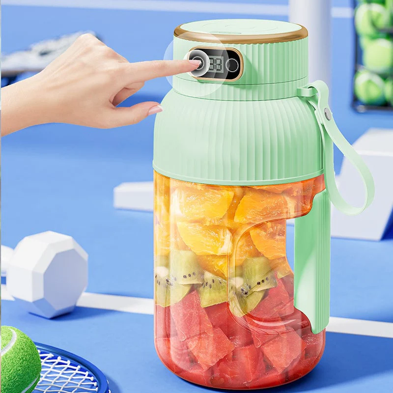 Multifunctional Portable Juicer Cup With Digital Display - Image 2