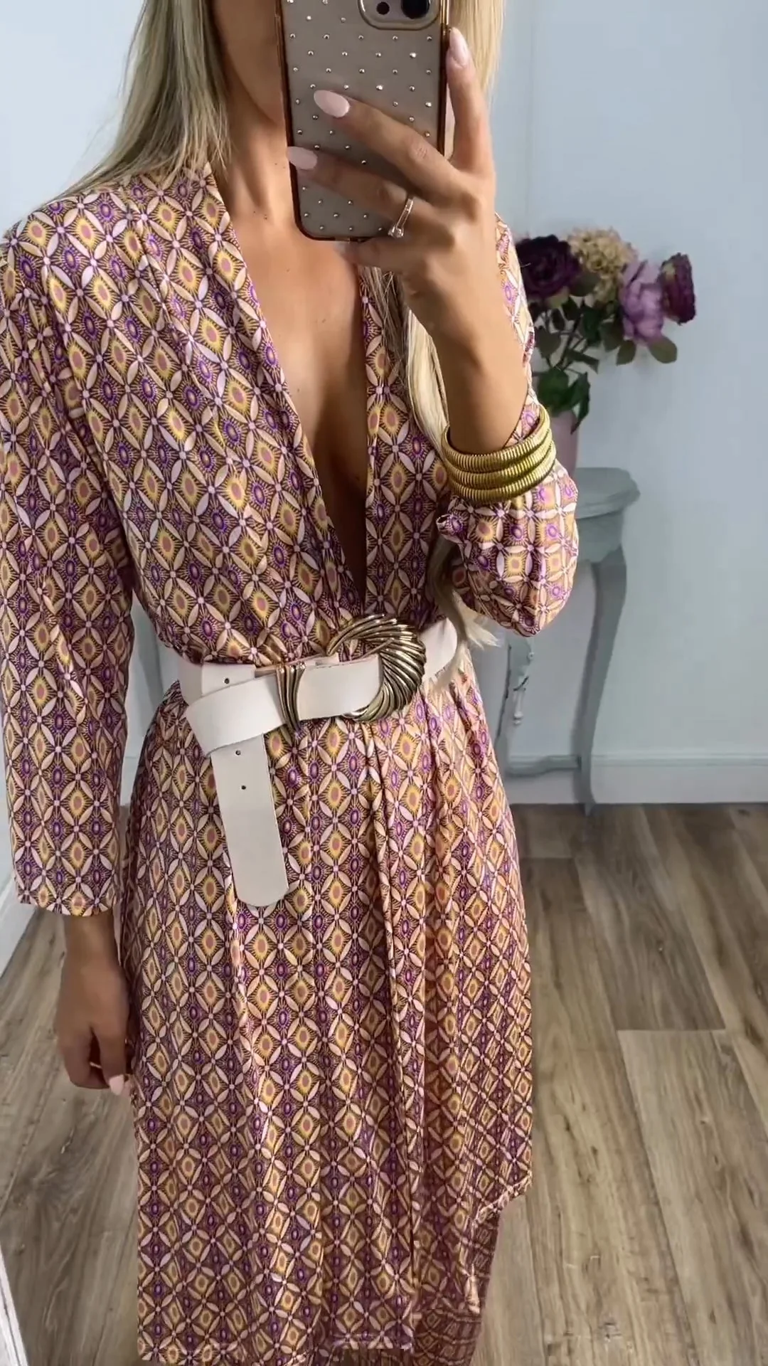 New Arrival Abstract Printed Comfy Suit For Women - Image 21