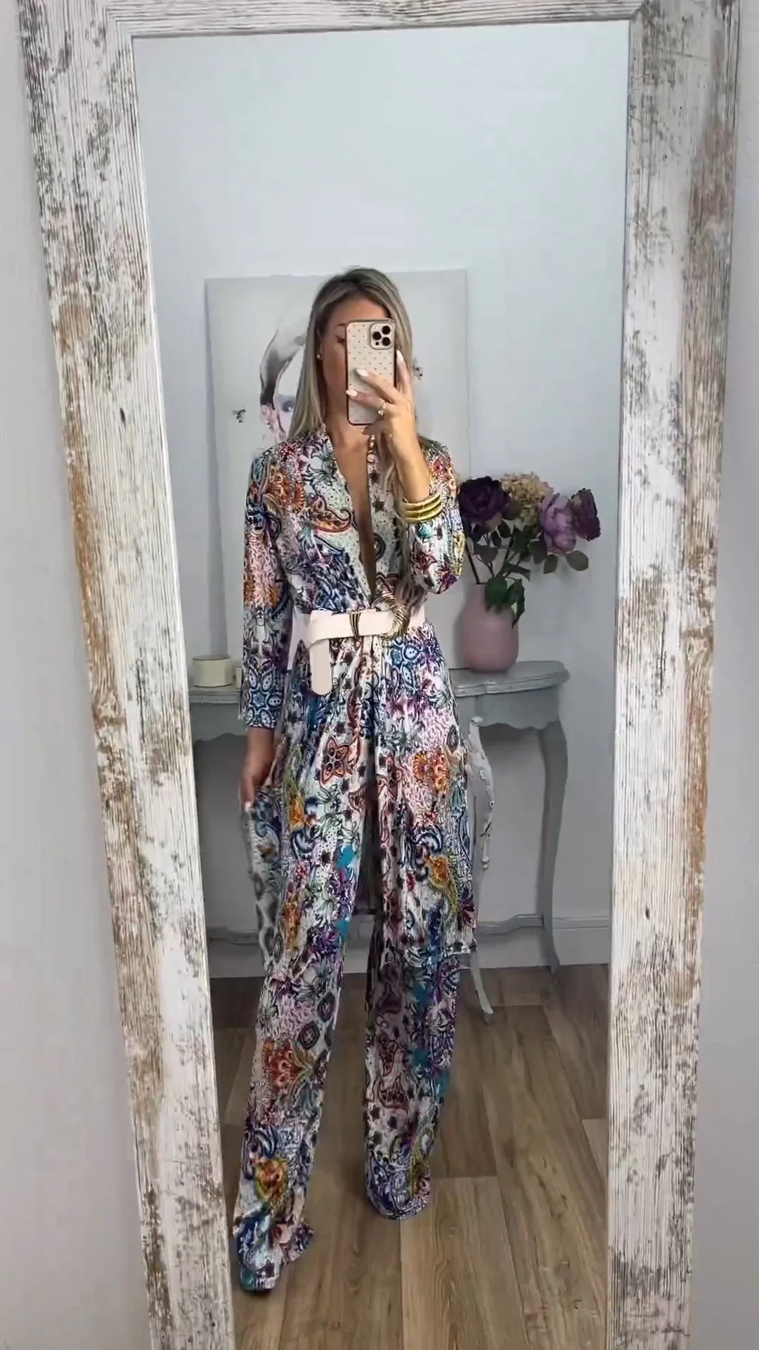 New Arrival Abstract Printed Comfy Suit For Women - Image 22