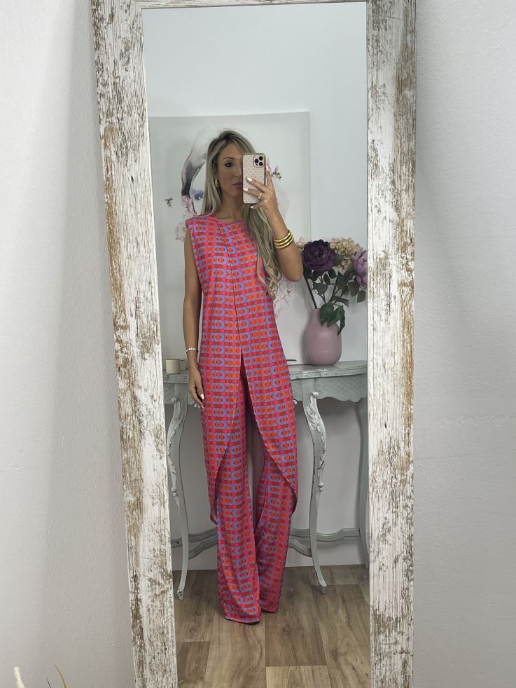 New Arrival Abstract Printed Comfy Suit For Women - Image 7