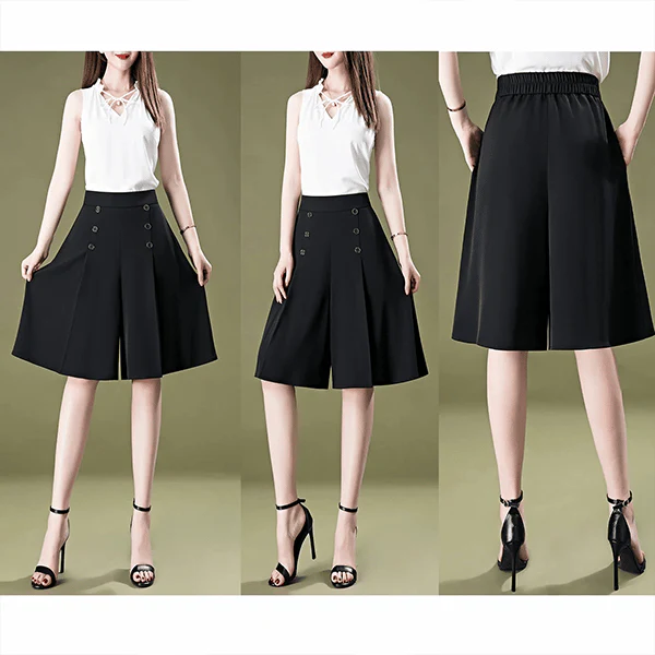 🔥Summer Hot Sales🔥New Shorts Culottes - Image 3