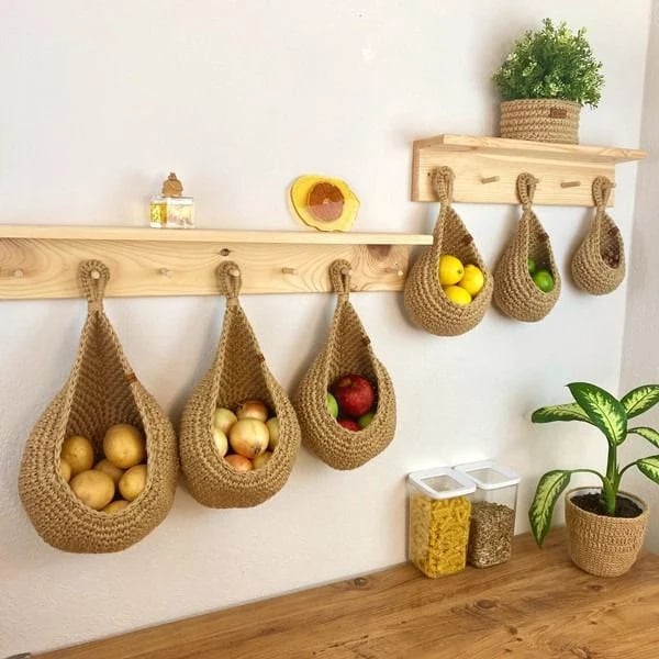 🔥Hanging Wall Vegetable Fruit Baskets - Image 2