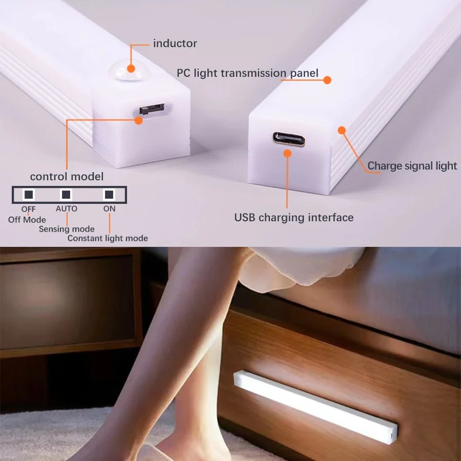 🔥NEW YEAR SALE 49% OFF💡Punch-free Smart Sensor Magnetic Rechargeable LED Lights - Image 14