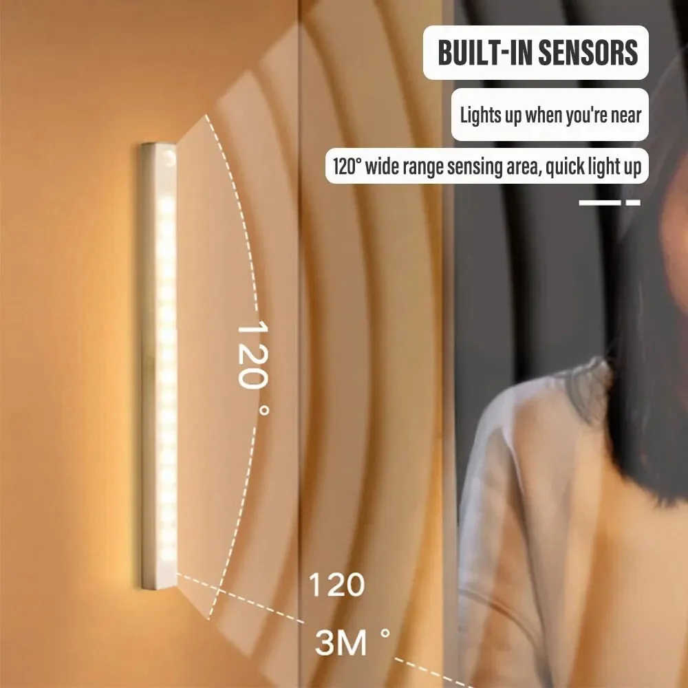 🔥NEW YEAR SALE 49% OFF💡Punch-free Smart Sensor Magnetic Rechargeable LED Lights - Image 2