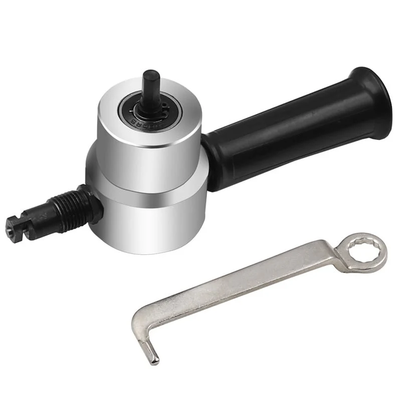 Nibbler Cutter Drill Attachment Double Head Metal Sheet - Image 7