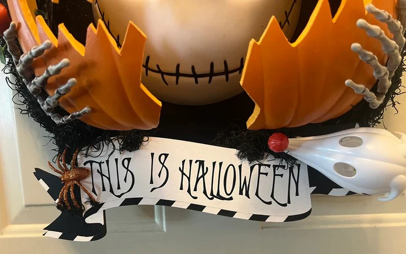 🎃Early Halloween Sale 💀Scary spooky pumpkin wreath, 🔥Buy 2 Get Extra 10% OFF & FREE SHIPPING - Image 5