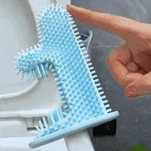 🔥No Dead Corner Cactus Toilet Brush ! - Image 3