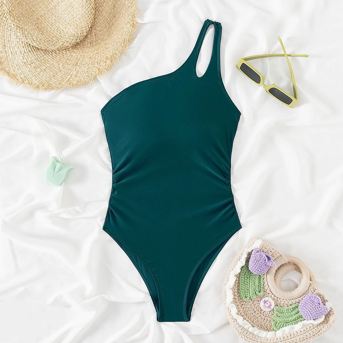 🩱One Shoulder One Piece Swimsuit🏖️ - Image 11
