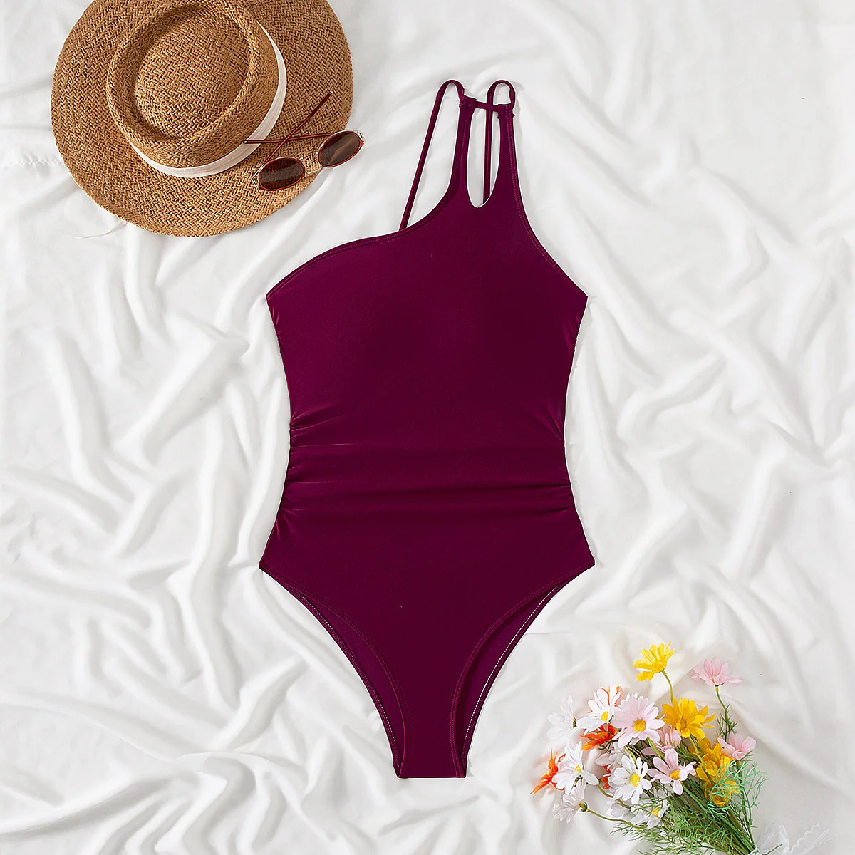 🩱One Shoulder One Piece Swimsuit🏖️ - Image 16