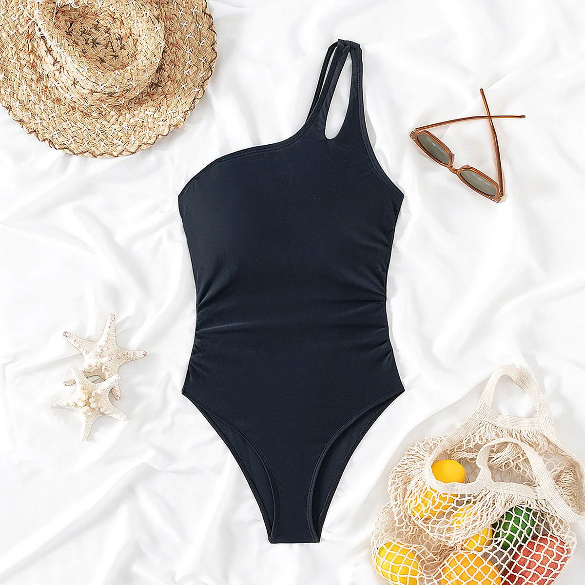 🩱One Shoulder One Piece Swimsuit🏖️ - Image 9