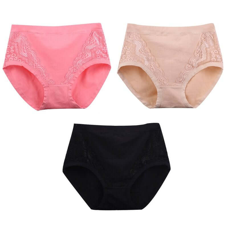 🔥Super Sale🔥 - 2023 Plus Size High Waist Leak Proof Cotton Panties - Image 2