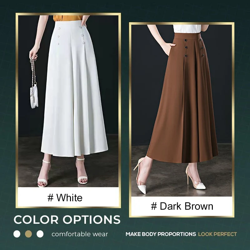 🔥49% OFF - [Comfort and Slim] Stylish Pleated Wide-leg Pants - Image 10