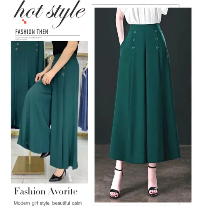 🔥49% OFF - [Comfort and Slim] Stylish Pleated Wide-leg Pants - Image 3
