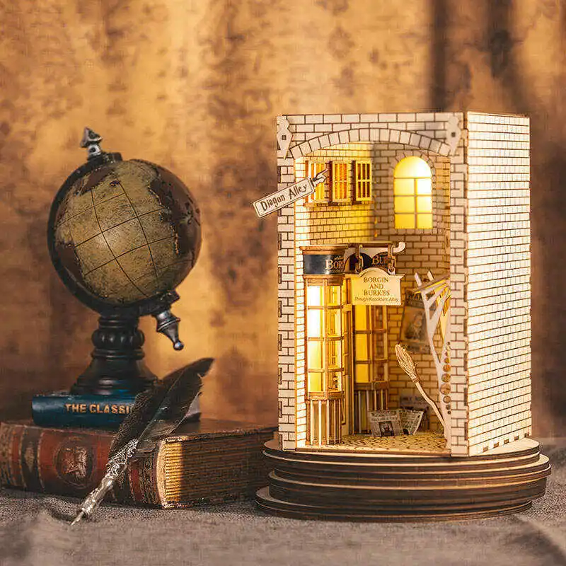 3D Wooden Puzzle Bookend - Image 4