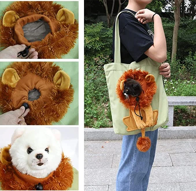 ( Promotion 50% OFF!⚡) Pet Canvas Shoulder Carrying Bag - Image 3