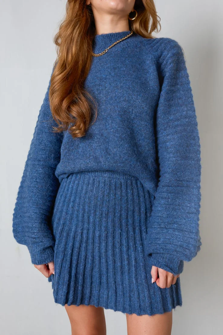 🔥Buy 2 Free Shipping🔥Pleated Knit Skirt Set - Image 9