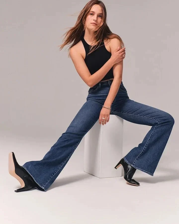 🔥 Ultra High Rise Stretch Flare Jean - Buy two and get free shipping! - Image 6