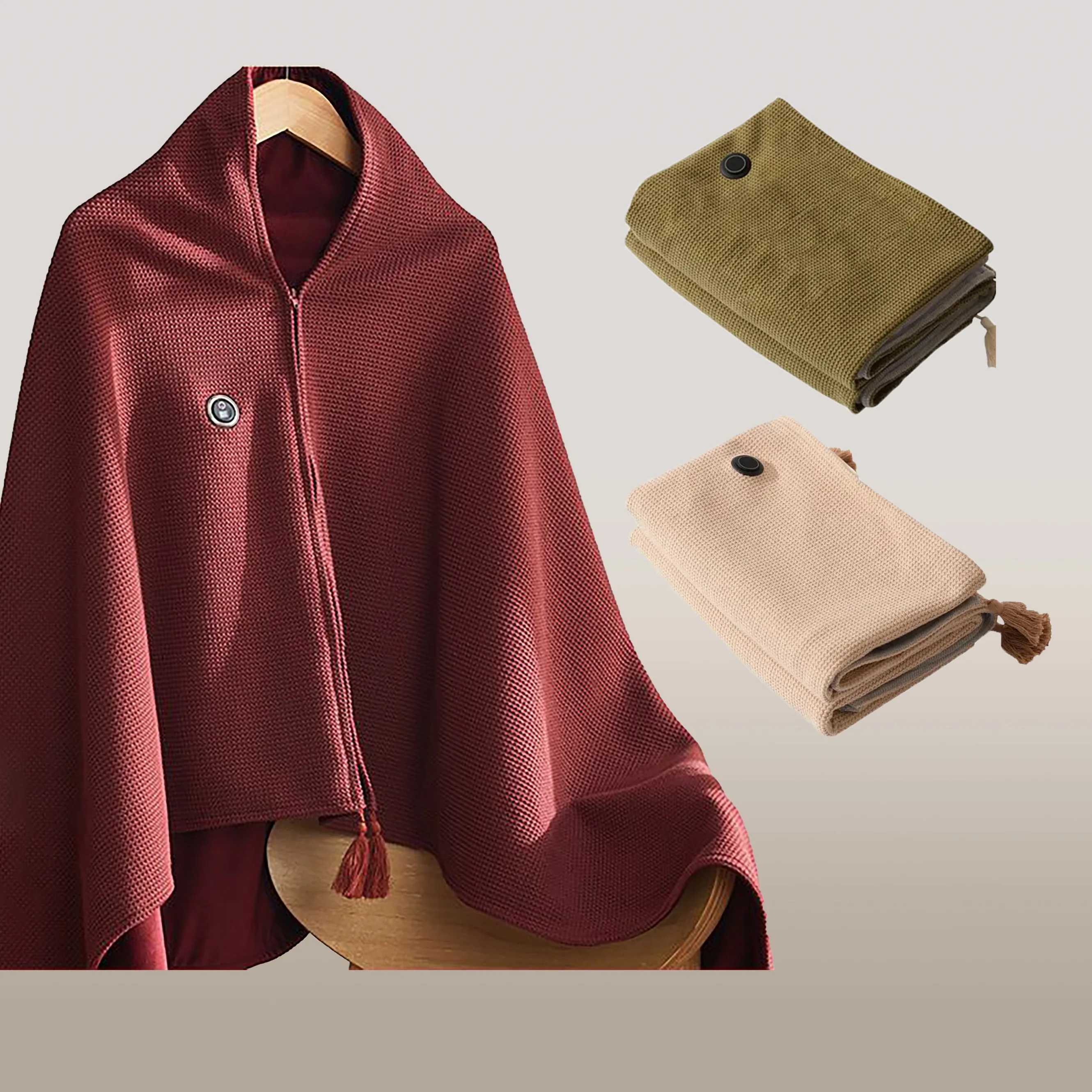 🎅Best Winter Gifts 🔥Portable Heated Shawl (Buy 2 Free Shipping) - Image 13