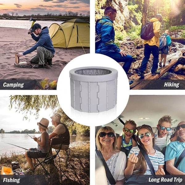 Portable Toilet For Outdoor Camping Travelling(It can bear 400 lbs weight) - Image 5