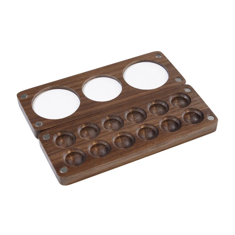 Portable Walnut Watercolor Palette - Image 16