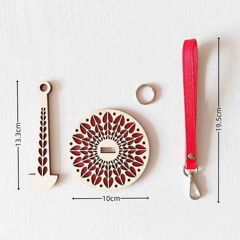 🔥Wooden Portable Yarn Holder - The Perfect Tool for Crochet Enthusiasts - Image 15