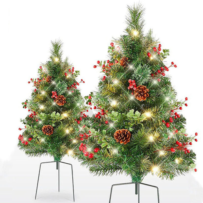 Pre-Lit Artificial Christmas Tree - Image 10