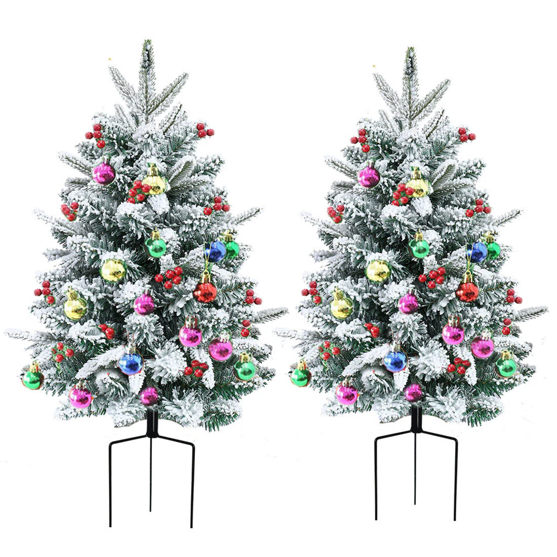 Pre-Lit Artificial Christmas Tree - Image 11
