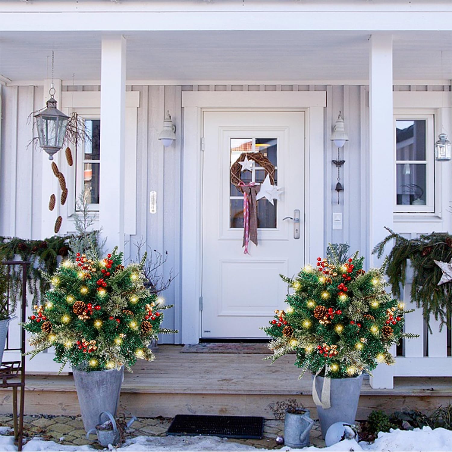 Pre-Lit Artificial Christmas Tree - Image 14