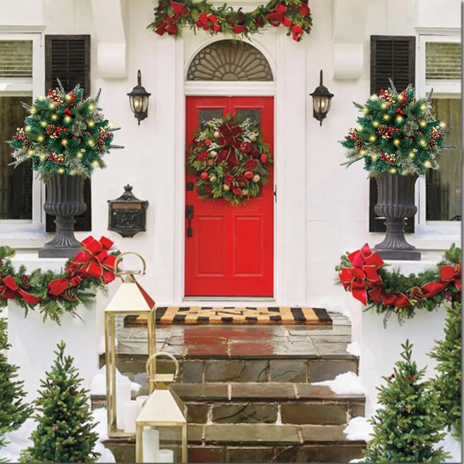 Pre-Lit Artificial Christmas Tree - Image 18