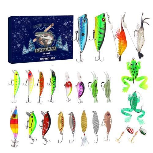 24 Days Christmas Countdown Fish Tackle Set - Image 14
